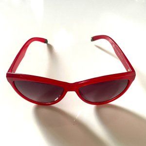 Red Cat-Eye Sunglasses
